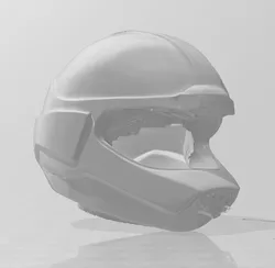 Airwolf Helmet WIP