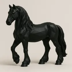 CF Horse - Friesian
