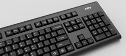 Computer Keyboard model with a Bengali layout