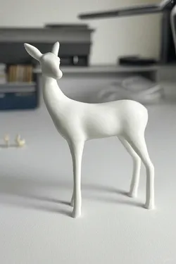 Doe  Deer female - christmas ornament