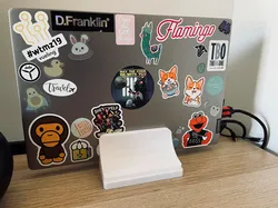 Dual Vertical Laptop Stand