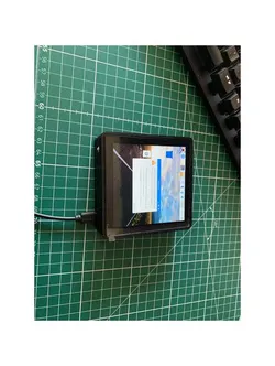 hyperpixel 4.0 square and rpi 3b+ case