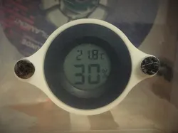 magnetic hygrometer/humidity sensor mount (filament box)