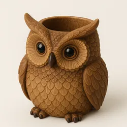 Owl Full Body Pen Holder
