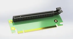 PCIe  corner 2U adapter