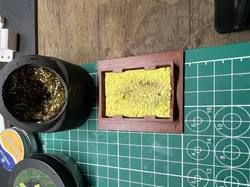 Remixed box for soldering cleaning sponge