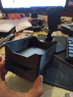 Simple stackable boxes 100mm x 150mm for small stuff