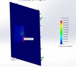 🏗️ Tank Support Structure – Design & Structural Analysis