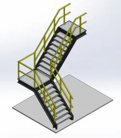 Two Layer Staircase Design