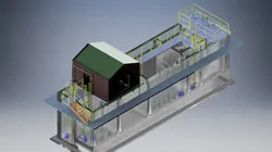 Waste water treatment plant