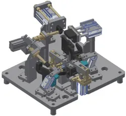 welding fixture model (example)