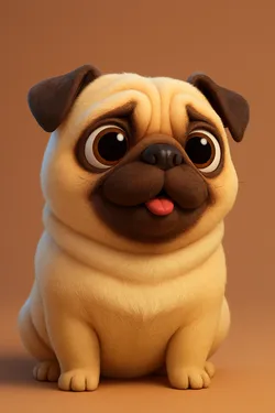 Animated Pug