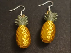 Aretes de piña - Modelo de impresión 3D gratuito