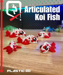 Articulated Koi Fish