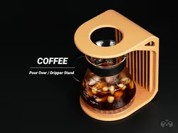 Coffee Dripper Stand with Asanoha Pad