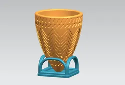 comb-pattern pottery