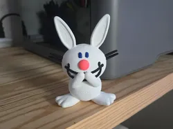 Conejito Feliz - Modelo de impresión 3D gratuito