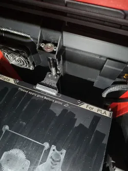 Creality k1\k1c nozzle wiper eazy plate install