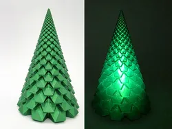 Crystal Tree - LED Tea Light Cover Vase Mode