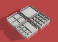 Customizable Stackable Jewelry Boxes