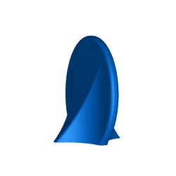 Gratis Sculptures & Artworks STL indir - half - M i k o_3d