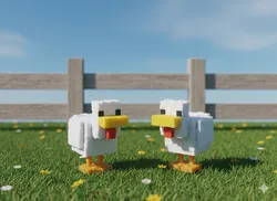 Minecraft Chicken Duck