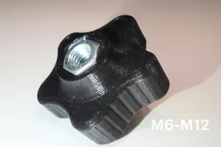 Nut Knob Heavy-Duty (M6–M12) – High Torque Nut Knobs