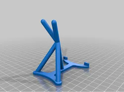 Optimized phone stand, only 33 minutes printing time