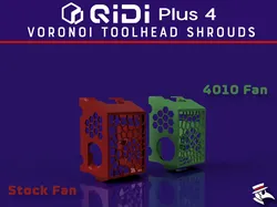 Qidi Plus 4 Voronoi Toolhead Shrouds