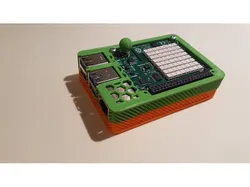 Raspberry Pi 4 case for sense hat