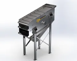 Removable vibrating screen VS 6000x2000