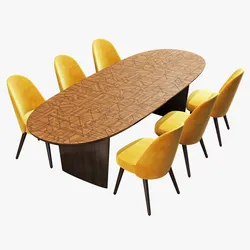 roche bobois patchwork dining table 280 identities chair