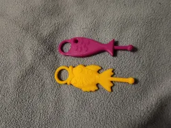 Shark Bite Game Pieces.