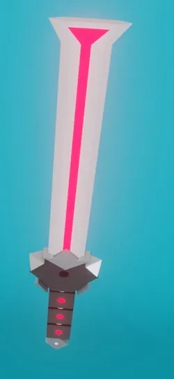 shining ruby sword