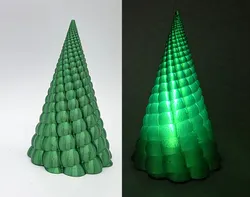 Tree of Spheres - LED Tea Light Cover Vase Mode