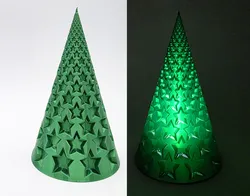 Tree of Stars - LED Tea Light Cover Vase Mode