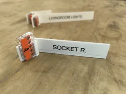 WAGO Label Flags (Print-in-Place, 221 Series, 3 Sizes, Rotatable)
