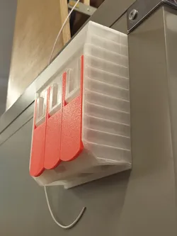 WAGOStation – Wallmounted WAGO Dispenser – 3D Printed Functional Display (221 Series)