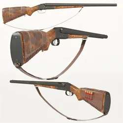 12 gauge duble barrel