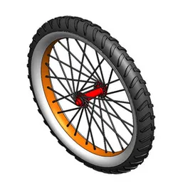 23 INCH DIAMETER TYRE