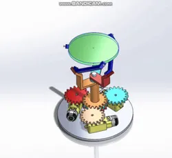 3-DOF Rotational Mechanism with Independent Motor Control