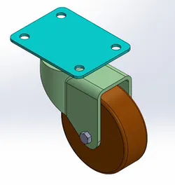 64 DIA CASTOR WHEEL