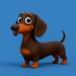 Animated Dachshund