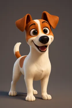 Animated Jack Russel Terrier