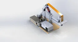Battery-powered rechargeable belt sander