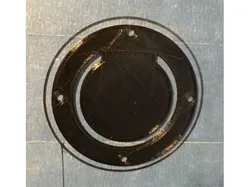 Boat transom scupper valve 2.75" OD