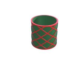 Christmas 3D Planter – Decorative Pot / Storage