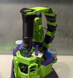 Drag chain for a OpenFlexure upright microscope