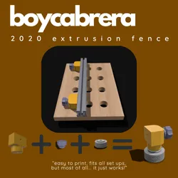 Fence Dogs for 2020 Extrusion