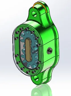 Gear Pump - Solidwork 3d Modelling